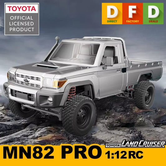 MN82 PRO 1:12 RC 4WD Pickup Truck – Remote Control Off-Road Car with Controllable LED Lights