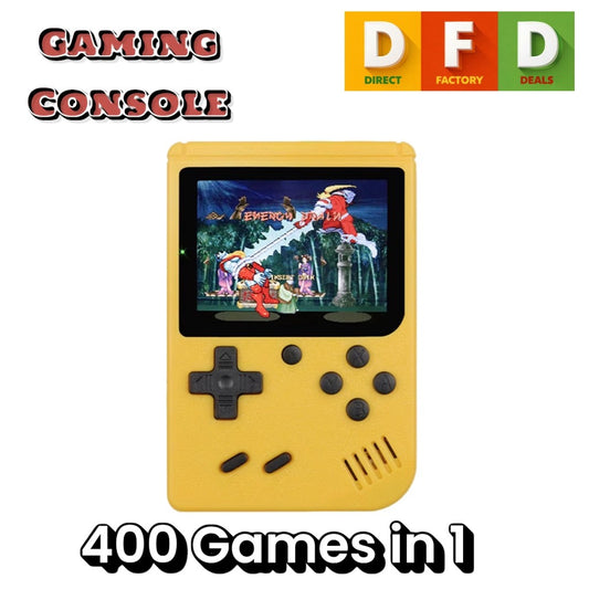 400 in 1 Mini Handheld Game Console – Portable Retro 8-Bit Video Game Player with 3.0” Colour Screen